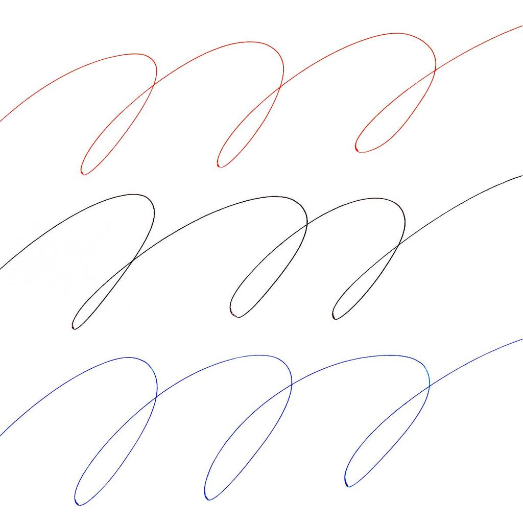 Mitsubishi 3-Farben Kugelschreiber Jetstream Prime, Drehkappe, Leichter Tintenfluss 0,5 mm [Alle 4 Farben]