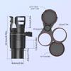 3 in 1 Adjustable Rotatable Car Cup Holder for Beverages Snacks and Small Items Secure Storage Crafted from ABS Plastic Fit Most Vehicles