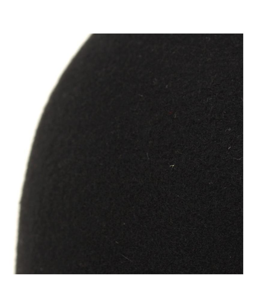 Yunibeosyeolkemiseuteuli Wool Black Round Riding Cap