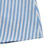 VEZFAA Women's Fashion Summer Spring Stripe Print Sleeveless V-Neck High Waist Casual Dresses