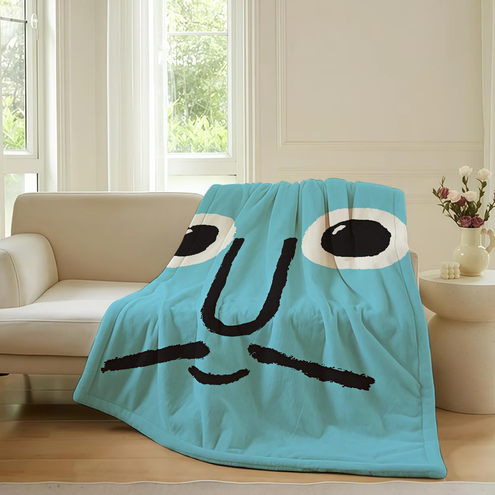 Funny artist J Jean J Jullien Blanket For Sofa Office Bed Plane Travel Sleep Read Relax Camping Soft And Warm