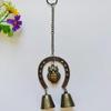 Metal Horseshoe Wind Chime Garden Ornament Wind Chime For Outdoor Space Garden Decoration Decorative Installation