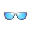 Gafas de Sol Polarizadas Construcción Sólida Resistentes al Deslumbramiento PC Unisex Gafas de Sol con Protección Solar y Almohadilla Nasal para el Hogar