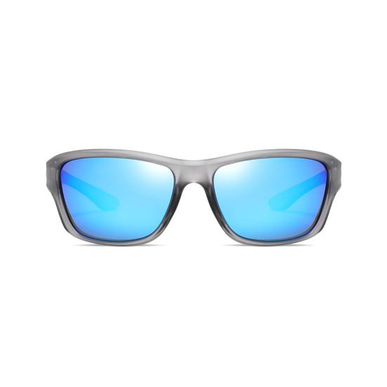 Gafas de Sol Polarizadas Construcción Sólida Resistentes al Deslumbramiento PC Unisex Gafas de Sol con Protección Solar y Almohadilla Nasal para el Hogar
