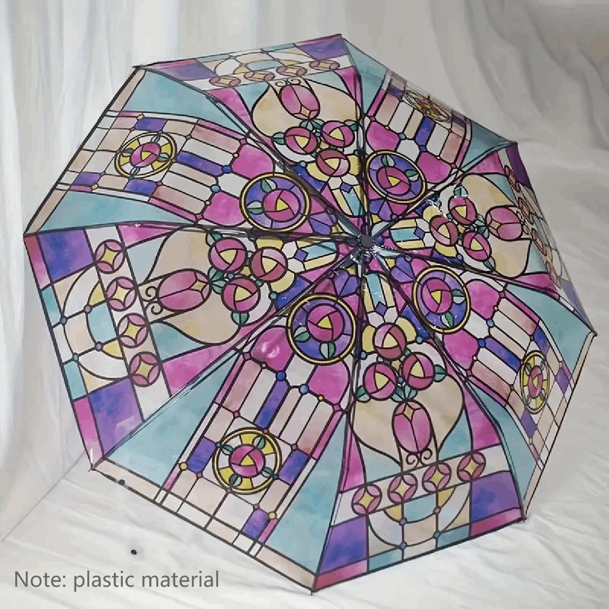 Романтическая поэзия Ручной складной зонт — фото 5