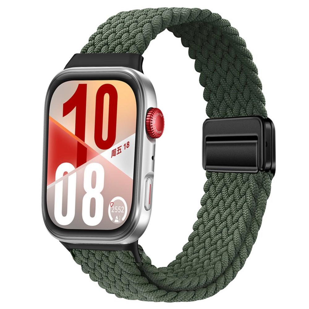 Nylon Band for HUAWEI Watch Fit 4 Pro/Fit 3/4 Smartwatch Wrist Replacement Belt Magnetic braided bracelet correa HUAWEI fit 4 Straps