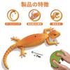 3T6B RC Gecko-Shaped Wall-Climbing Toy with Suction Fan, Low Battery Alert, Two Modes (WallGround), Light-Up Eyes, Rechargeable, Educational Toy for