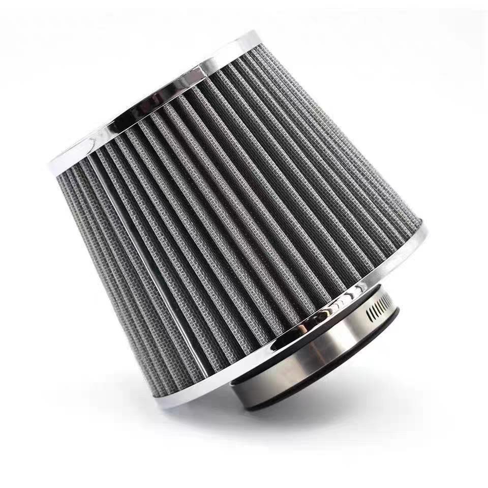 60,65,70,76,90MM Flow Cold Air Intake Filter Universal Induction Kit Car Accessories Vehicles Air Filters Sport Power Mesh Cone Air Filters 7