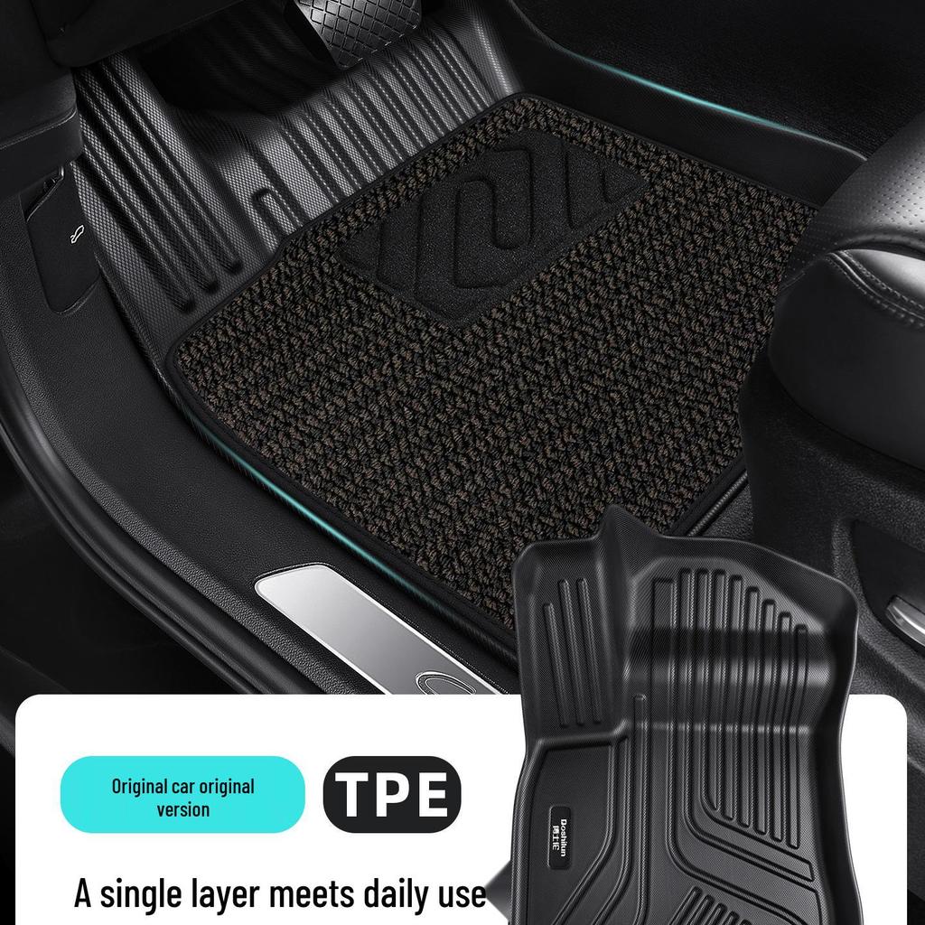Volkswagen TPE Car Floor Mats for Tiguan L, Sagitar, Bora, Lavida, New Sagitar, T-Cross, Polo, Talagon, Lamando, Teramont