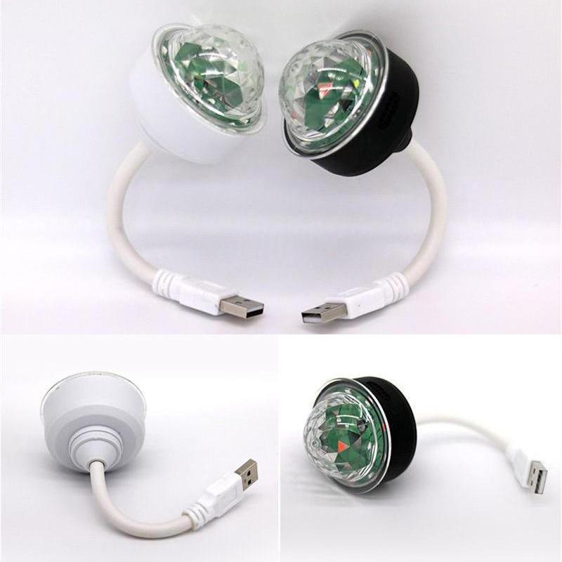 Car Roof Star Interior USB Auto Decoration Night Galaxy Lamp Mini LED Starry Laser Atmosphere Ambient Projector Lights