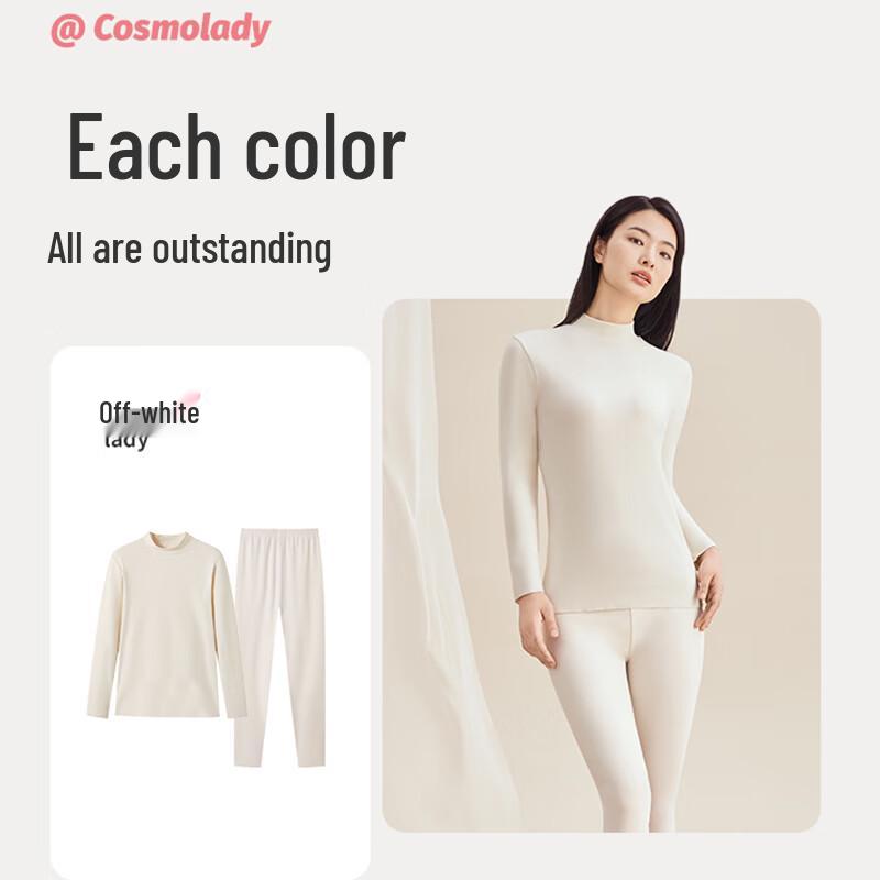 

Women s Milk Velvet Thin Thermal Underwear Set