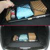 Car Auto Rear Trunk Double Layer Net Mesh Elastic Storage Bag Luggage Organizer