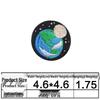American Style Cartoon Rocket Basketball Embroidered Clothing Patch