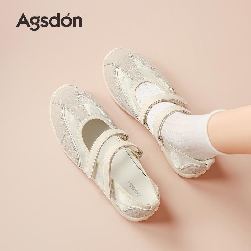 Augustine Sports Mary Jane Women's Shoes 2025 New Summer Light Ballet Single Shoes Don't Tired Your Feet German Training Shoes