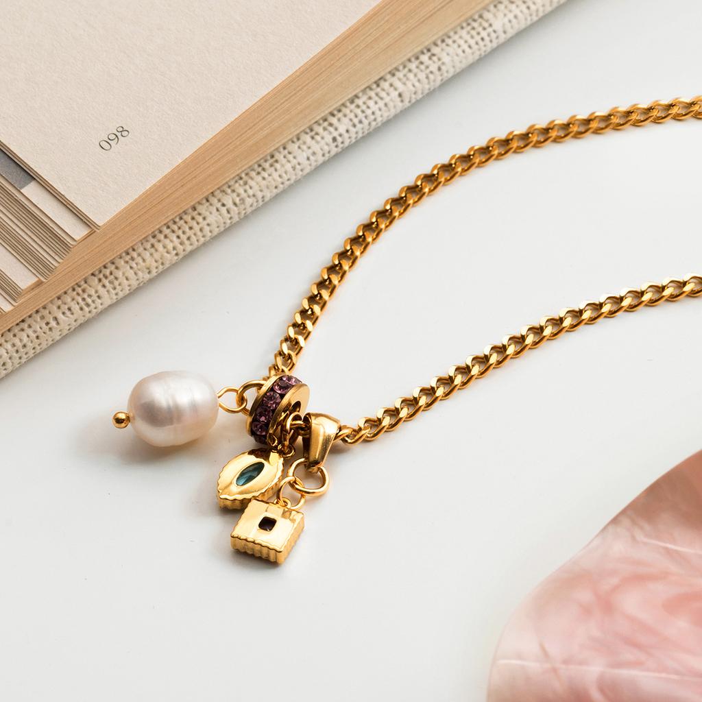 Light Luxury Niche Premium Diamond Ring Necklace Accessories Jewelry
