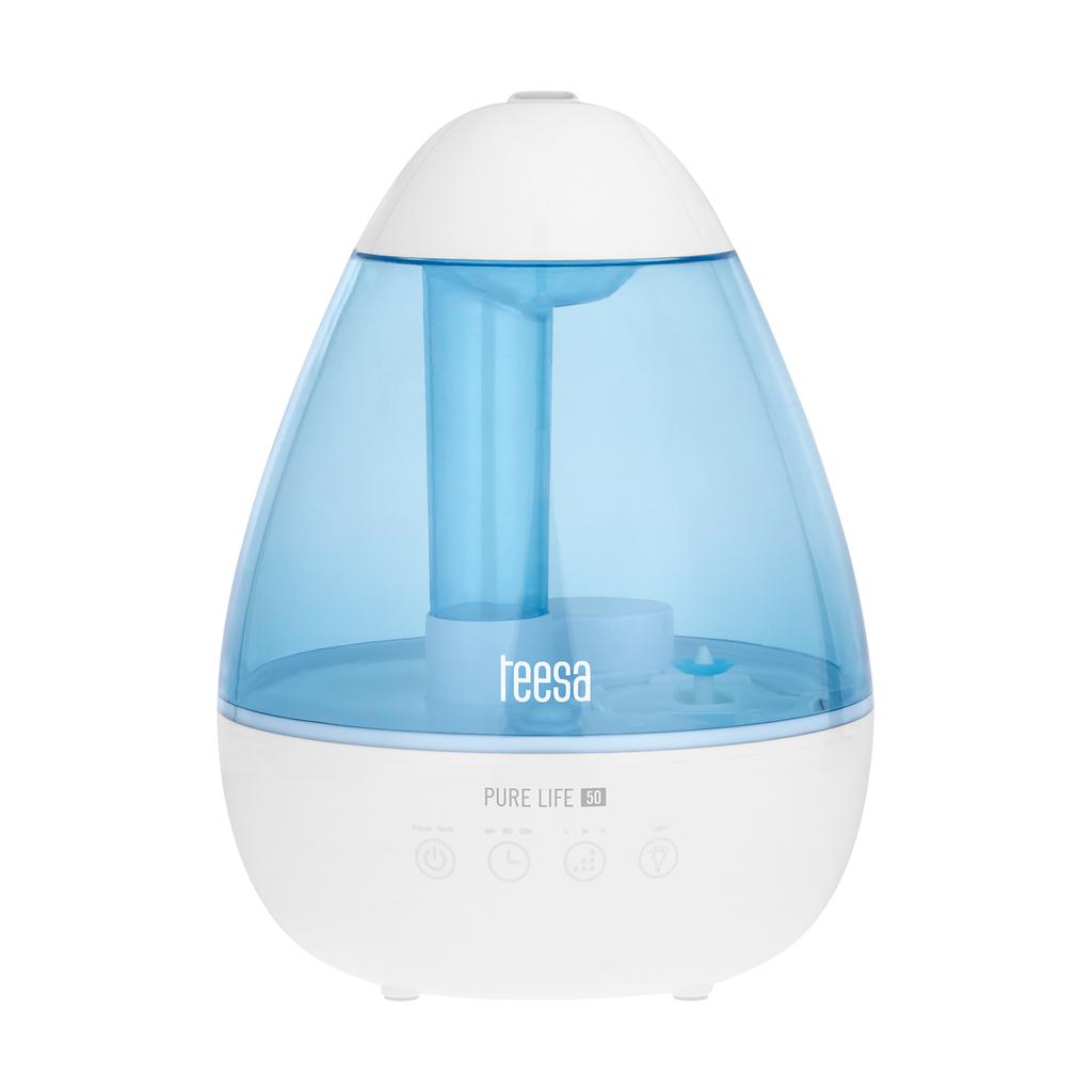 Ultrasonic air humidifier 2.2L quiet efficient LED lamp 7 colors