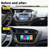 Android 13 para Hyundai I20 LHD 2015 2016 2017 2018 Radio de coche Reproductor multimedia Estéreo Navegación GPS WIFI BT NO 2 Din DVD