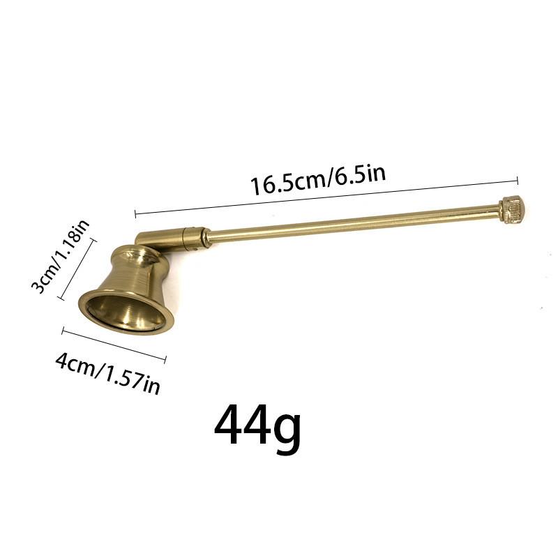 Metal Candle Snuffer With Handle For Home Decor And Candle Safety