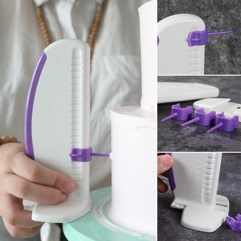 New Baking Sugar Cake Mould Solid Ruler Measure Cake Biscuit Marking Ruler West Point