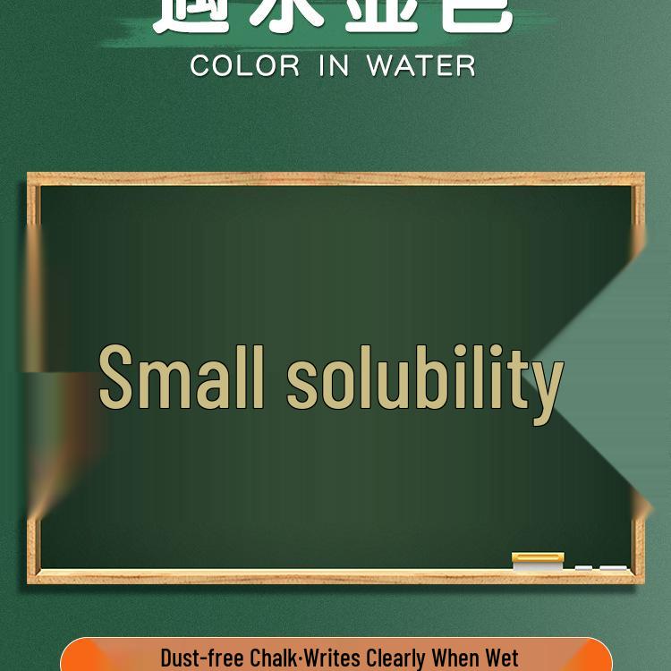 Water-Soluble Dust-Free Chalk for Teachers & Students - Reveals Color When Wet - Ideal for Blackboard Writing & Drawing