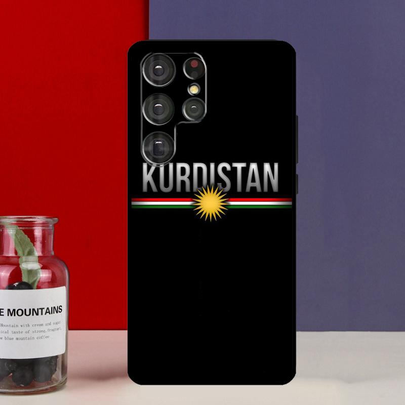 Kurdistan Flag Back Cover For Samsung Galaxy S20 FE S21 FE S22 S23 Ultra Note 20 10 S8 S9 S10 Plus Case