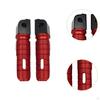 1 Pair of Motorcycle Rear Footrests Anti Slip Easy To Install Replaces Sturdy Motorbike Rest Pedals