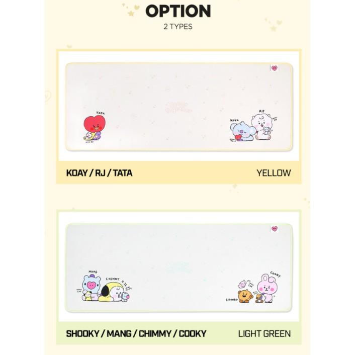 Mouse Pad Longo Oficial BT21 do BTS MY Littele Buddy