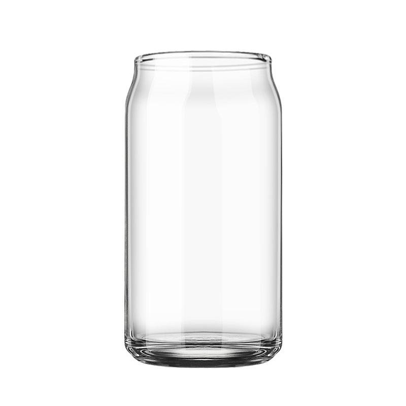 473ml 480ml 500ml 16oz glass cold drink cup cola cup cola can tumbler without lid and straw 401-500ml чистый