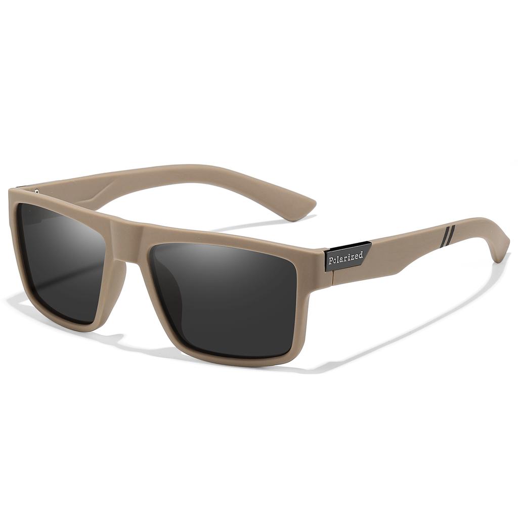 Polarized Sunglasses for Men and Women Classic Square Frame Glasses for Driving Fishing and Golf Unisex