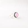 Rose Chalcedony Gemstone 925 Sterling Silver Jewelry Handmade Ring Gift For Her RR-7-14