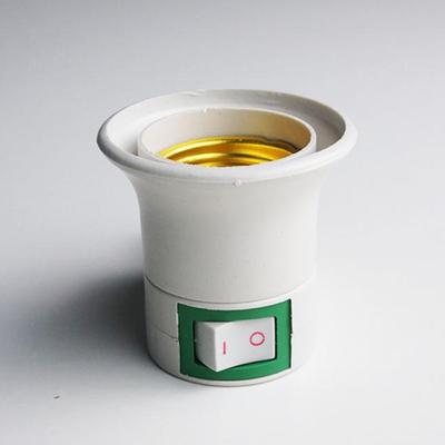Lai Lighting E27-Lampenfassung, Lampenfassung, Adapter, Konverter mit Ein-Aus-Schalter, EU-Stecker