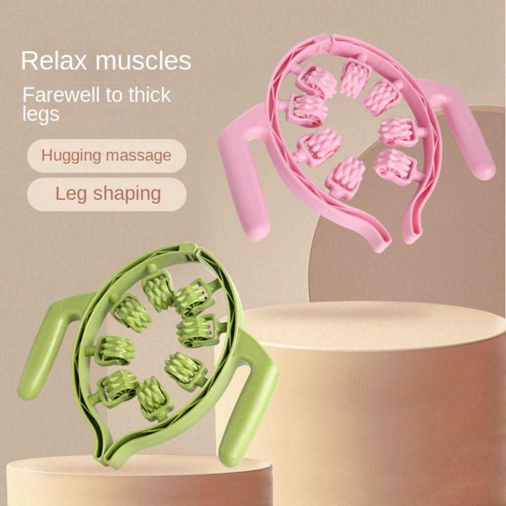 

8-колесная ручная массажная машина, пластиковый массажный инструмент, новая массажная роликовая нога