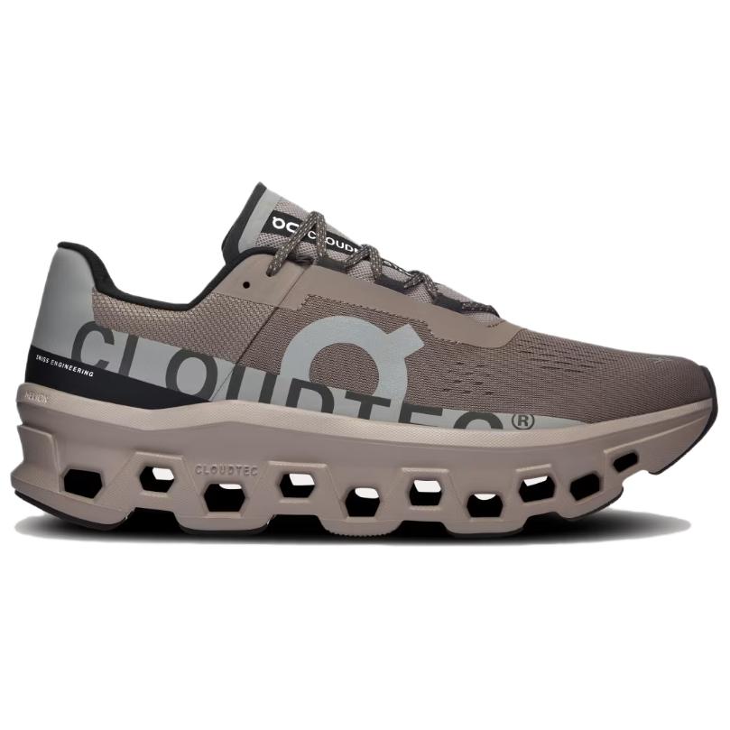 New On CloudmOnster Running Shoes Men Low Top Light Brown 61-97729