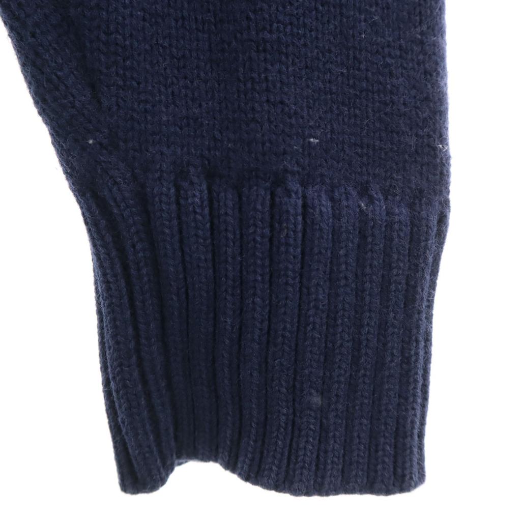 LACOSTE Long sleeve Crew neck knit 40 Navy Women Used