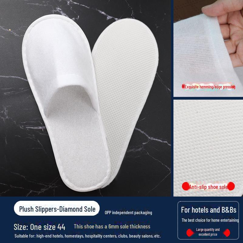 Dicke rutschfeste Winterpantoffeln für Hotels und Pensionen – Ideal zum Baden