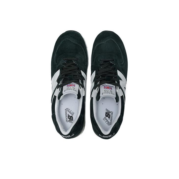 New Balance Nb 576 Wygodna Tkanina Średnio Wysokie Codzienne Buty do Biegania Męskie sneakers Ciemnozielony M576DG