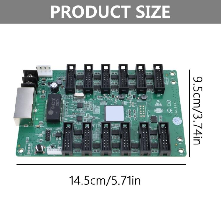 Full Color LED Screen Control Card RV908M32 Display Receiving Card Strong Compatibility Led Display Control Card