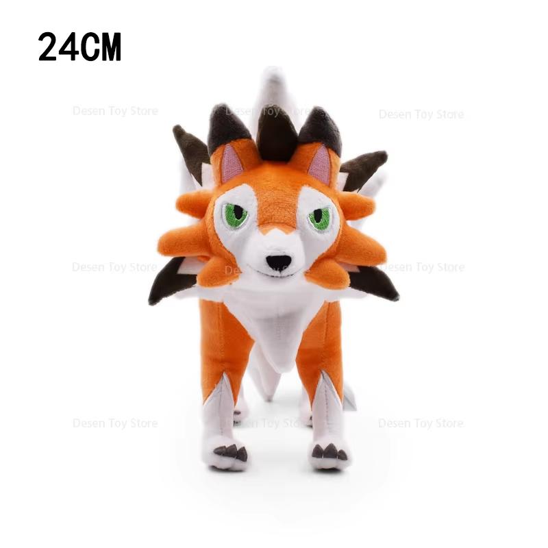 16 Styles Pokemon Plush Wartortle Charmander Manectric Lycanroc Greninja Steelix Lugia Shiny Zeraora Crocalor Stuffed Toys Gifts