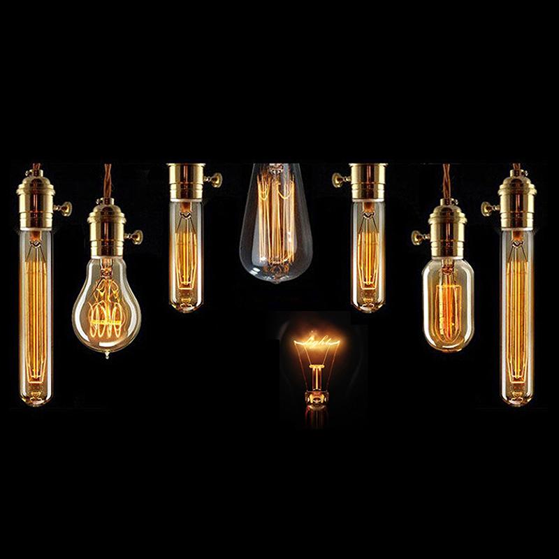 Bec retro galben 220V 110V E27 40W bec incandescent cu LED vintage pentru decor acasă lampă vintage