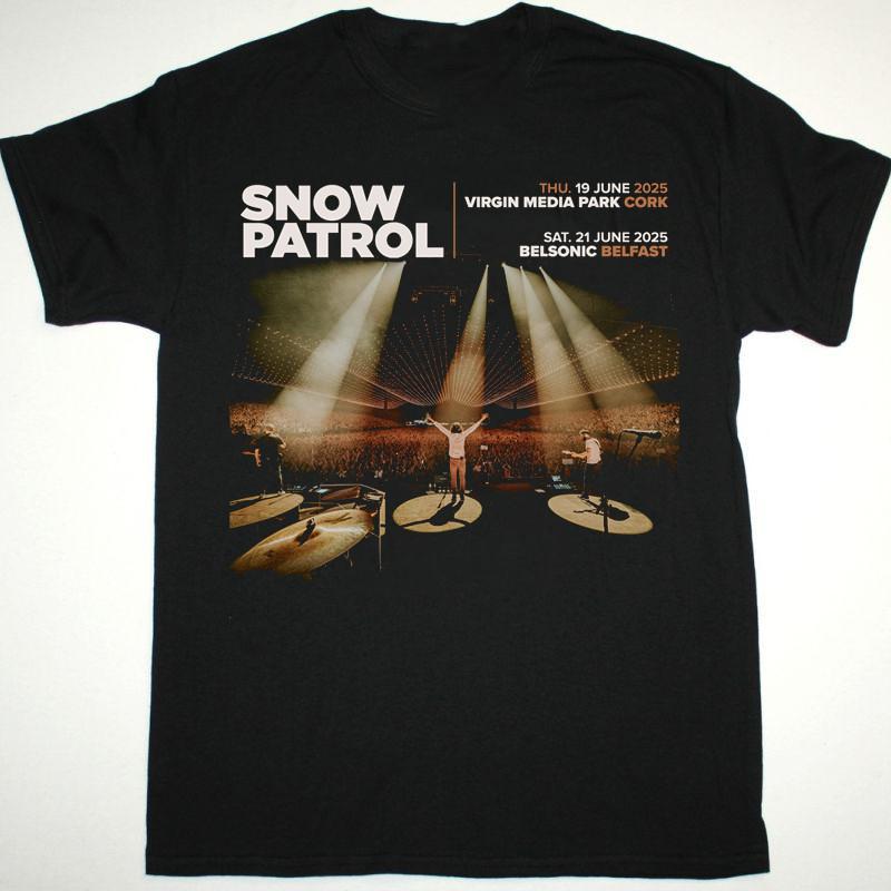 Snow Patrol Коллекция к туру 2025 Подарок для фанатов Футболка до 5XL K431 Унисекс Футболка L