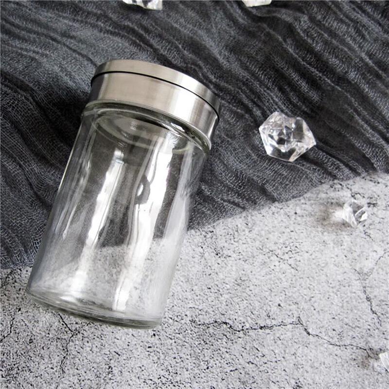 Glass Seasoning Bottle Jar Set