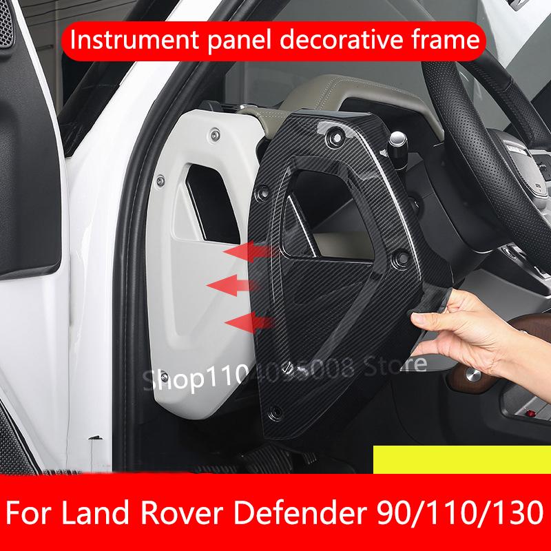 For Land Rover Defender 90/110/130 2020-2024 Dashboard Side Panels Decorative Panels On Both Sides Of The Center Console
