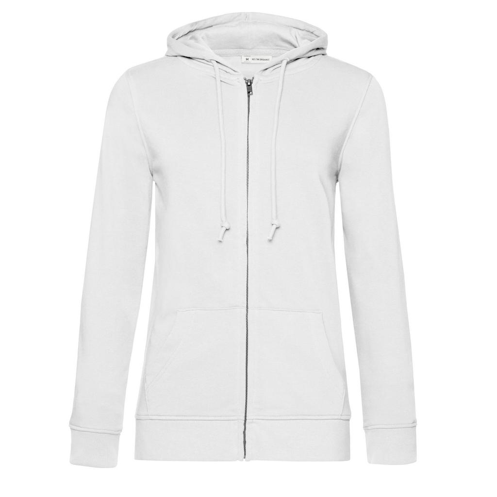 B&C Womens/Ladies Inspire Organic Full Zip Hoodie