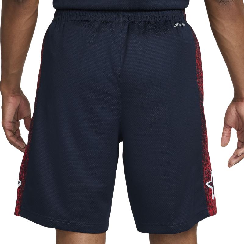 Nike Logo Mid Waist Outdoor Casual Sports Basketball Shorts Men Shorts Obsidian FQ0305-451