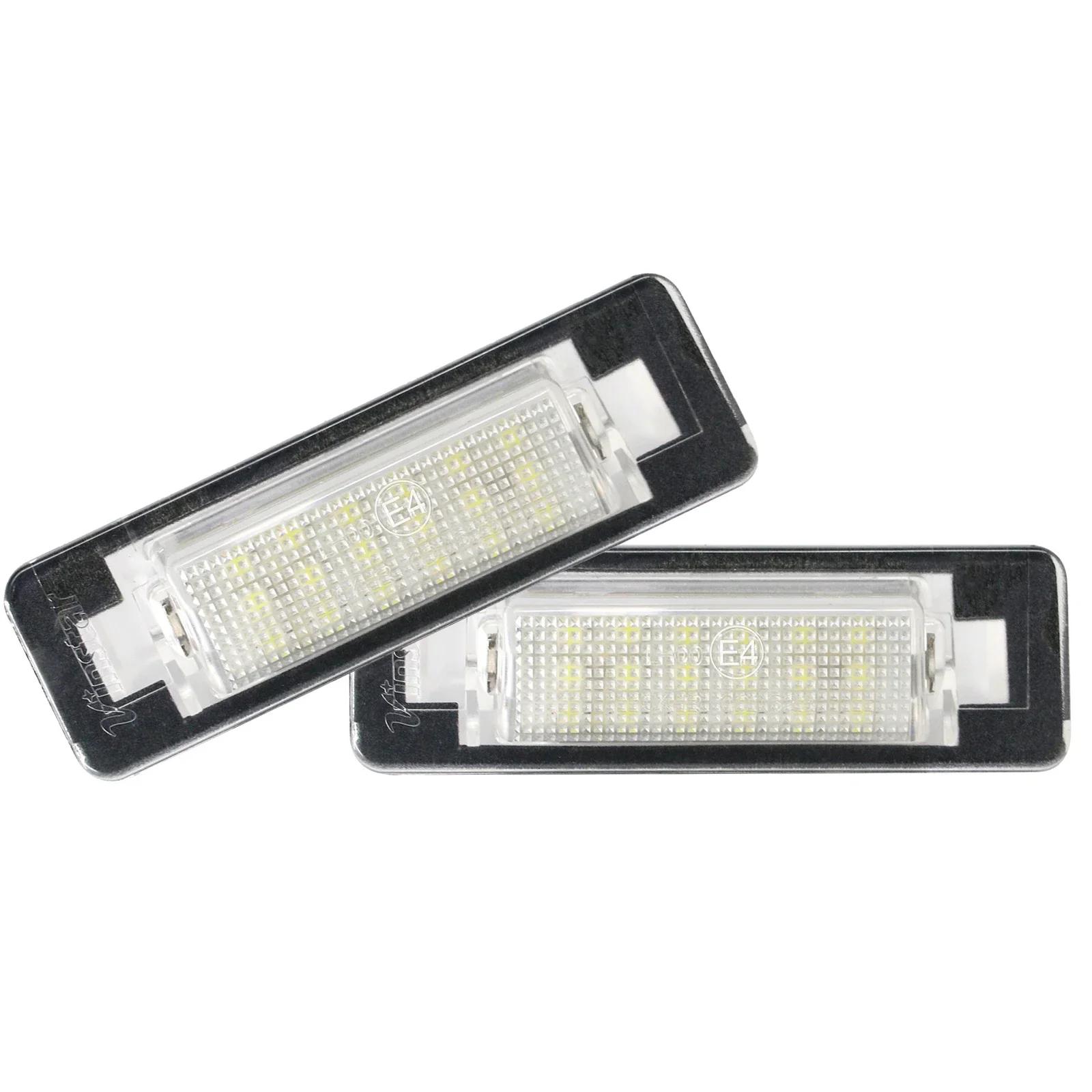 

2 шт. светодиодных фонаря подсветки номерного знака для Mercedes Benz E-Class фонарь парковочного талона W210 1995-2003 A2108200356