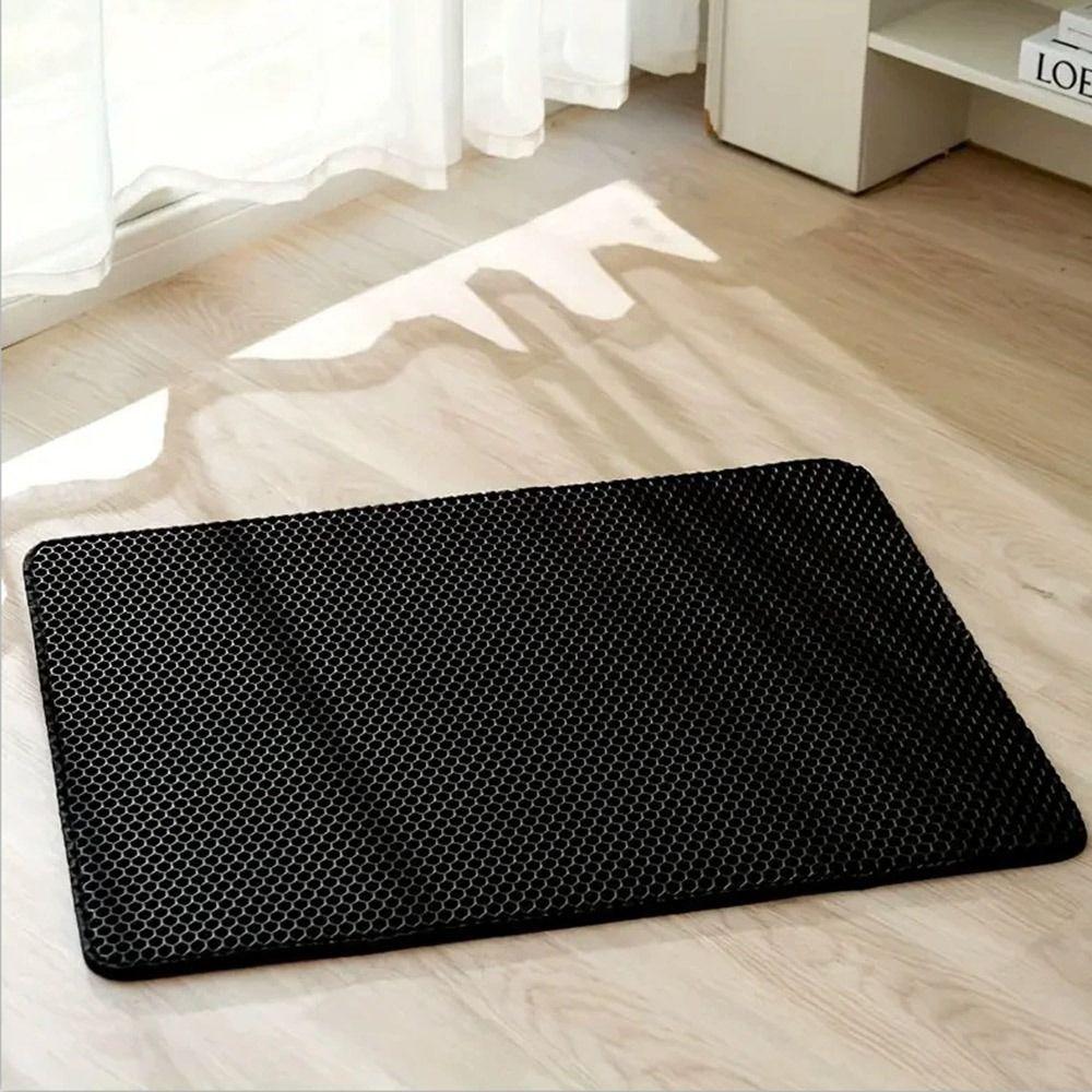 Waterproof Double Layer Cat Litter Pad EVA Kitten Dog Mat Sand Basin Filter Mat  Pet Accessories