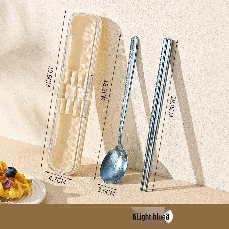 Portable Titanium Chopsticks & Fork Set