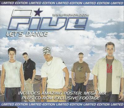 CD FIVE - Let's Dance  74321875832 RCA 2001 UK Dance & Electronica Used