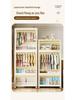 Infant Folding Plastic Storage Cabinet: Simple Children's Wardrobe