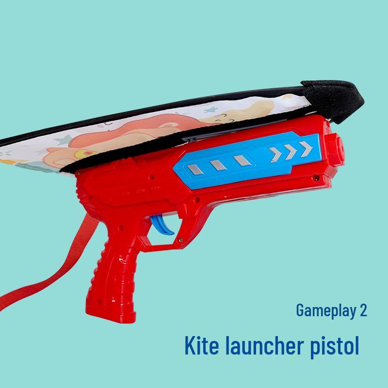 Foam Projectile Airplane Launcher: Hand-Throw Glider Toy for Kids with One-Key Flight